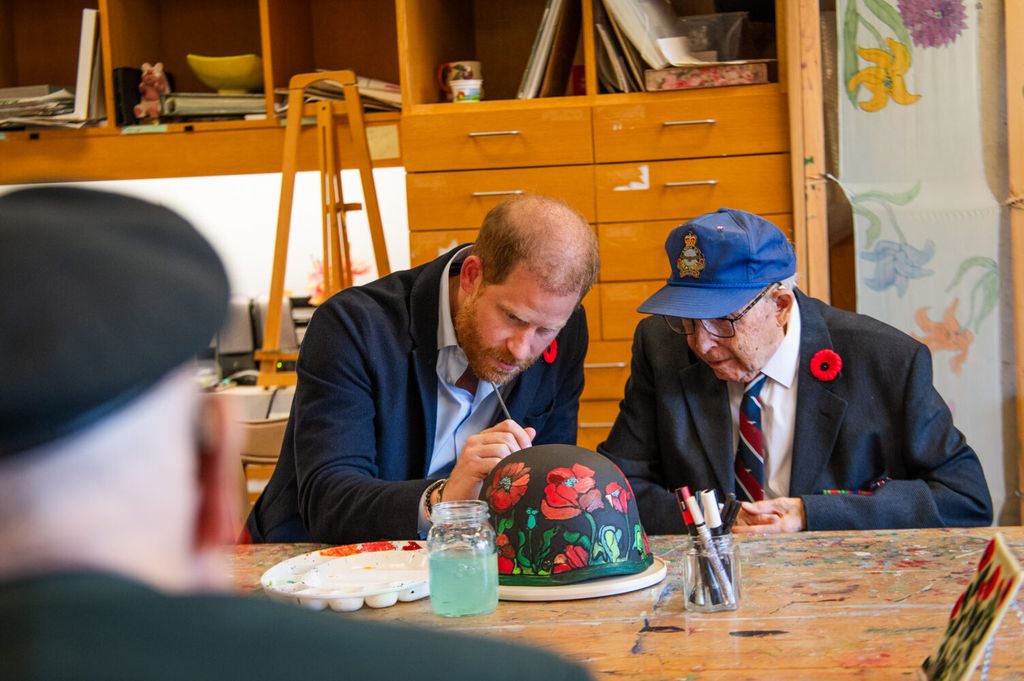Prince Harry visited  Sunnybrook Veterans Centre in Toronto