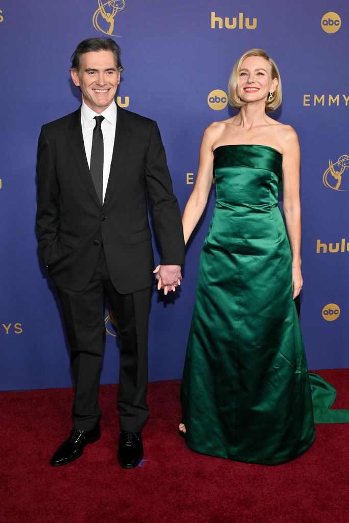 Billy Crudup and Naomi Watts at the 76th Primetime Emmy Awards 