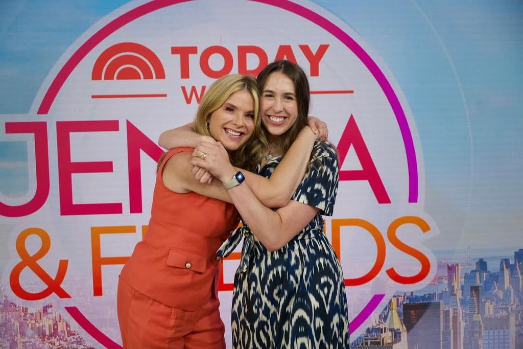 Jenna Bush Hager avec sa collègue Julia