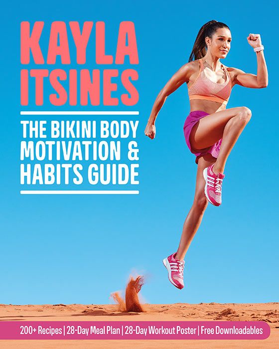 Kayla bikini body guide habits motivation cover