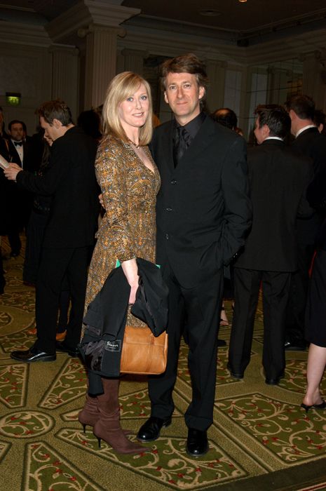 Sarah Lancashire and husband at event
