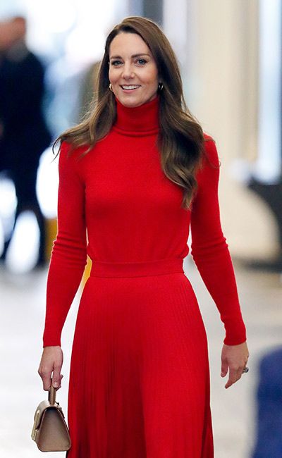 Royals In Romantic Red Outfits Pregnant Princess Eugenie Kate Middleton And More Hello