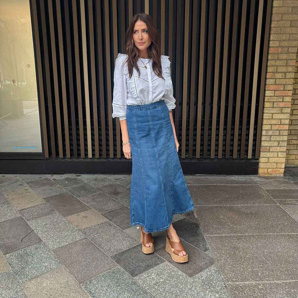 Lisa Snowdon M&S blouse