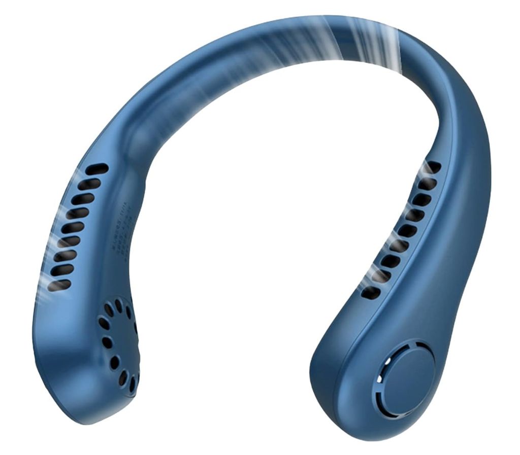 Neck fan for travel