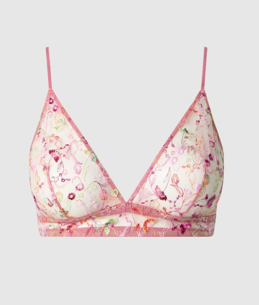 Mesh Triangle Bralette
 by understatement