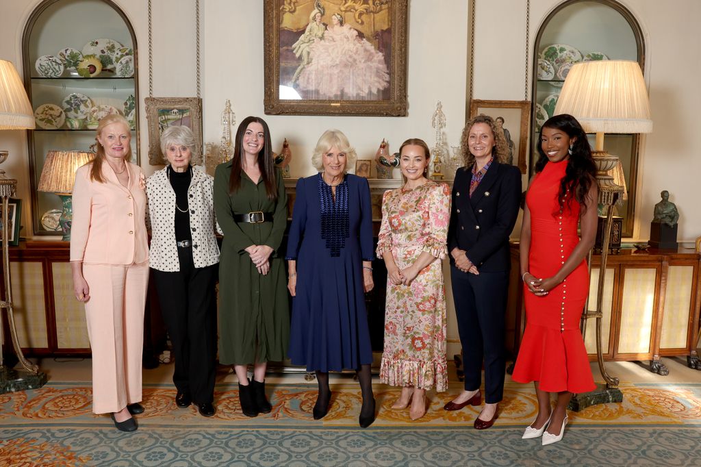 Queen Camilla with Hetti, Diana, 