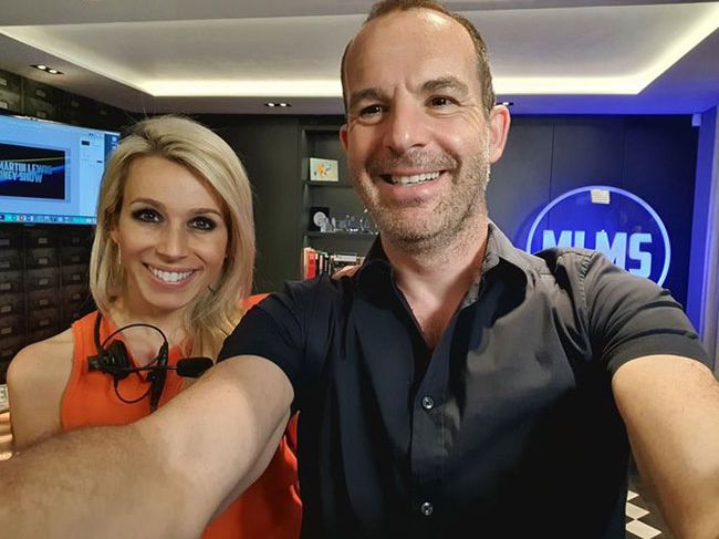 martin lewis wife lara selfie