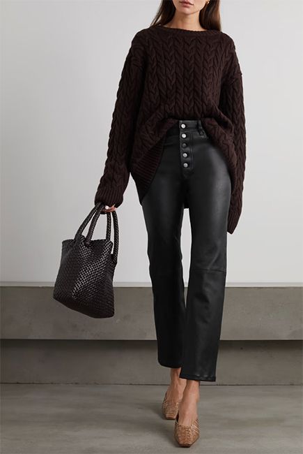 joseph leather trousers 2023