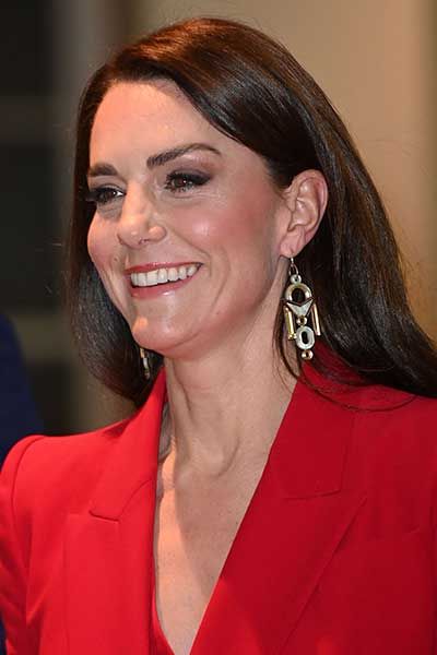 Princess of Wales earrings at BAFTA event