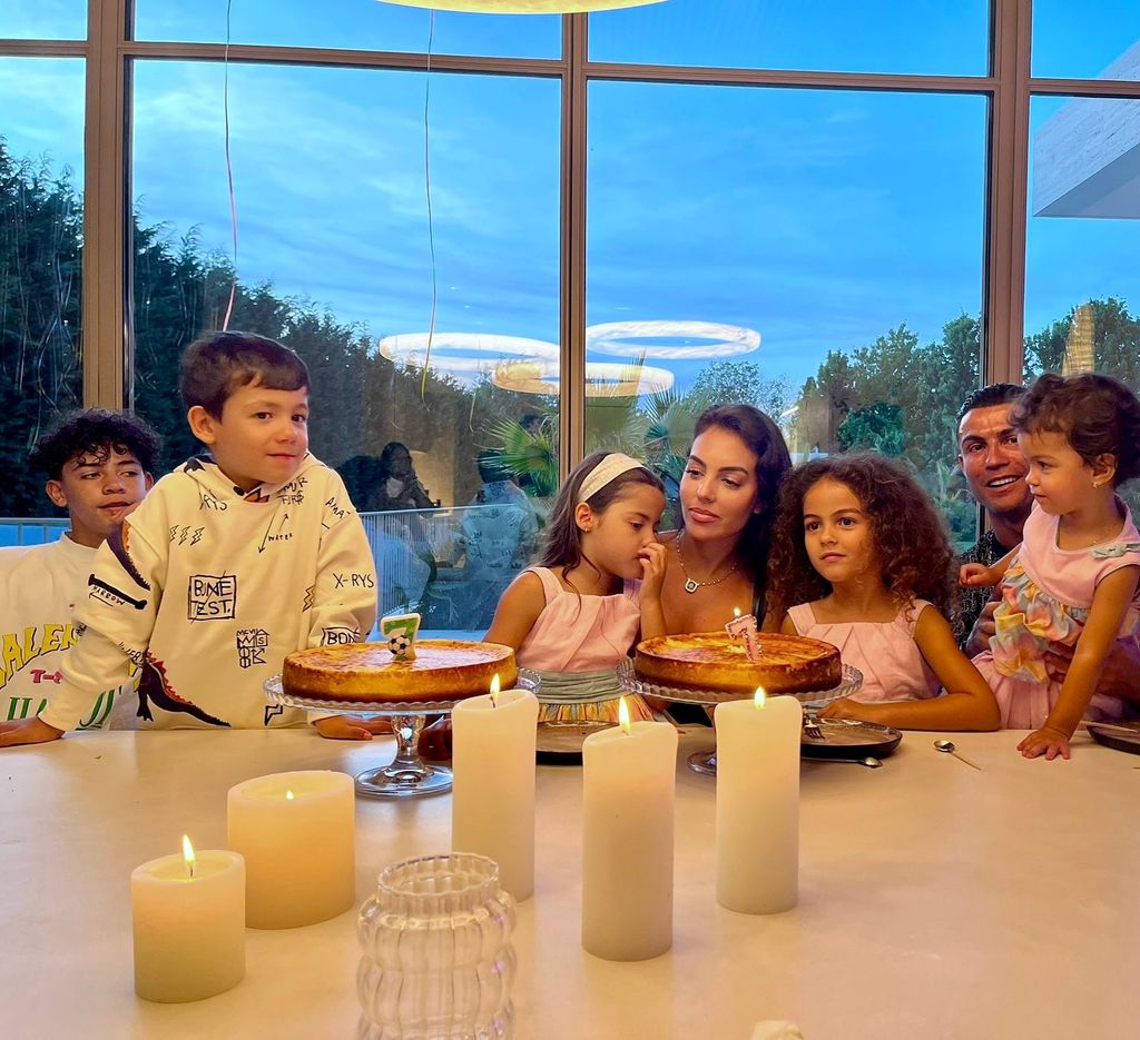 ronaldo and all of his children 