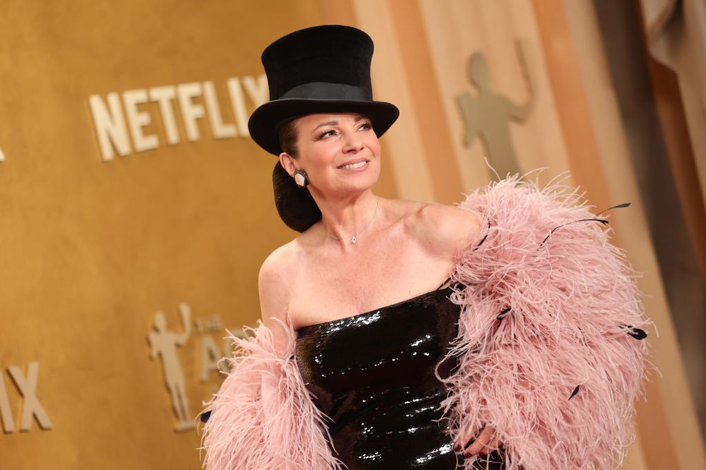 Fran apporte du style au tapis rouge