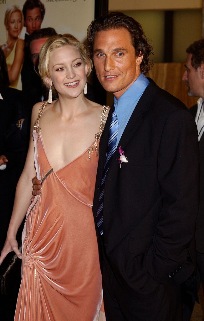 Kate Hudson and Matthew McConaughey during the How to Lose a Guy in 10 Days premiere at Cinerama Dome in Hollywood