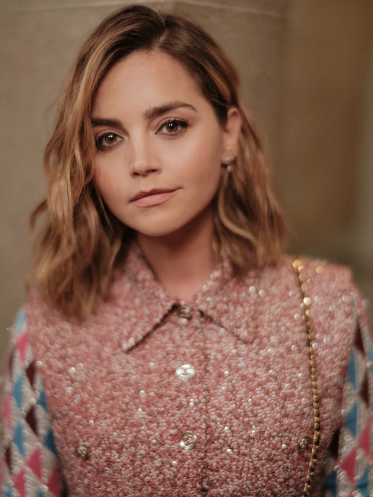 Jenna Coleman at the Tweed de Chanel event