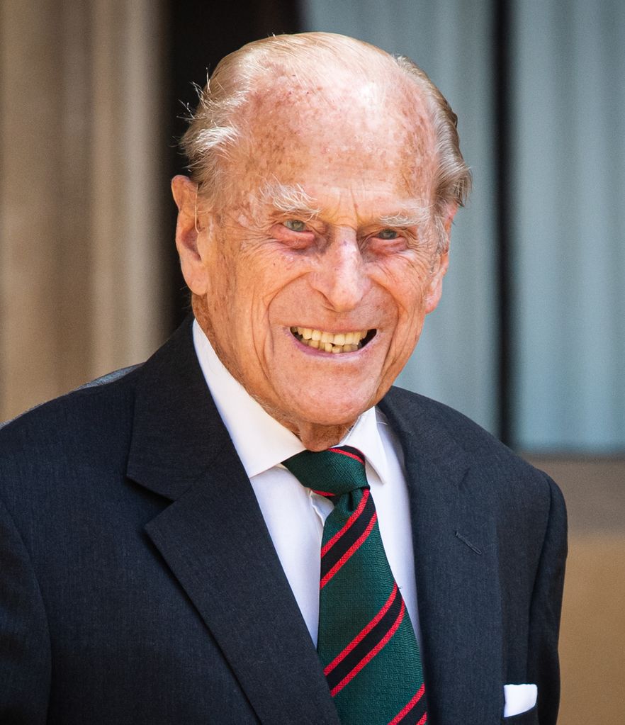 Prince Philip in a suit