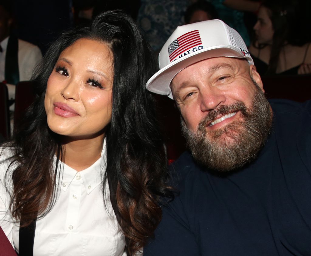 Steffiana de la Cruz and Kevin James at the Opening Night Gala Performance of "Heathers The Musical"