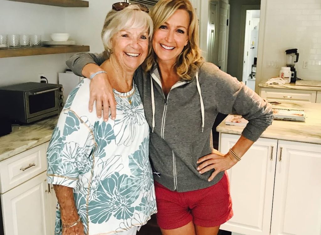 Lara Spencer avec sa mère 