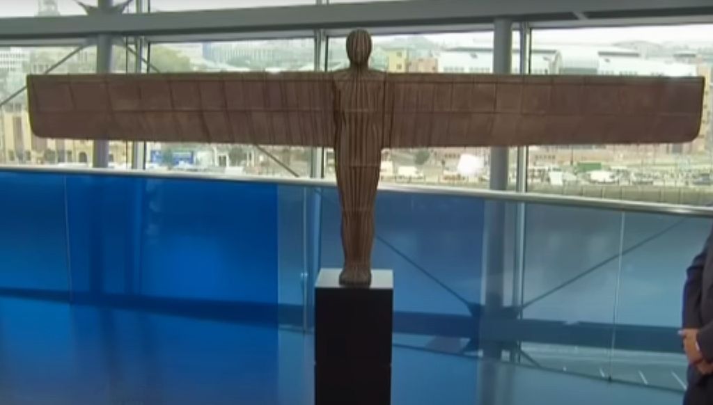 Angel of the North sculpture on Antiques Roadshow