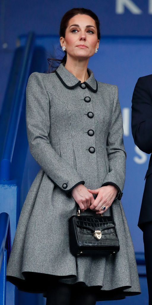 Kate Middleton carrying Aspinal London Midi Mayfair bag   #liketkit @liketoknow.it #…