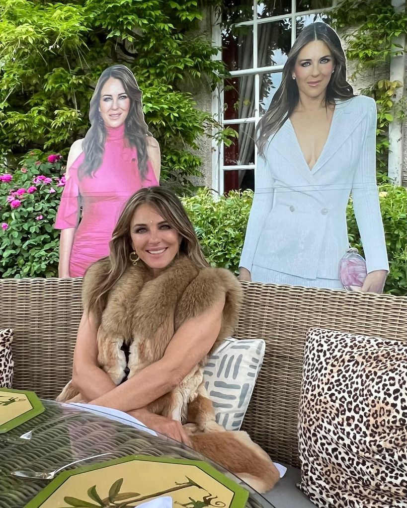 Elizabeth Hurley has a house in the country