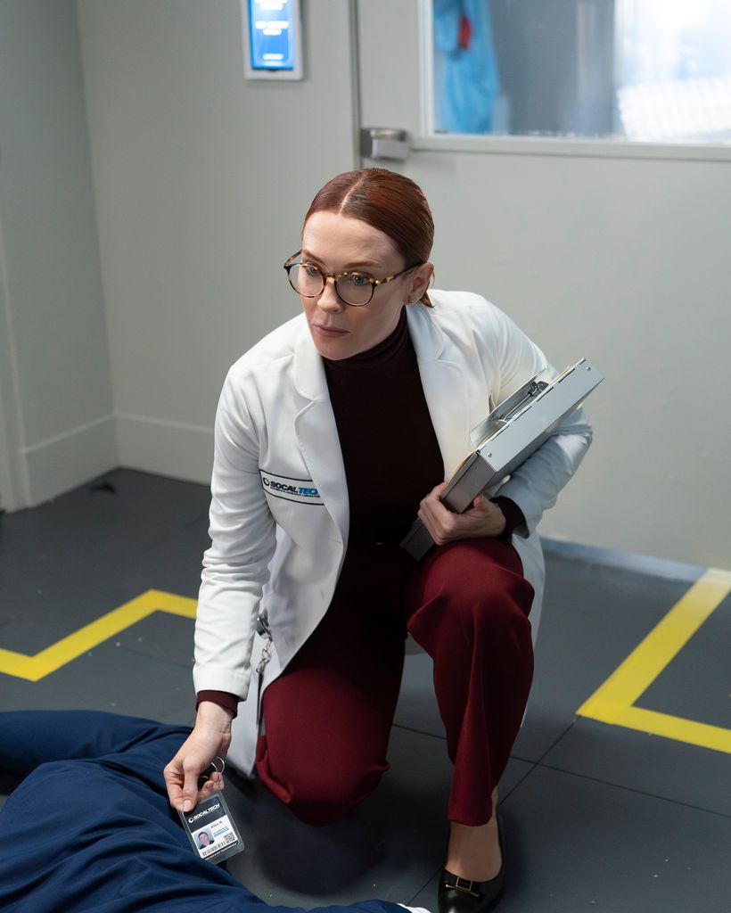 Bridget Regan in still from 9-1-1
