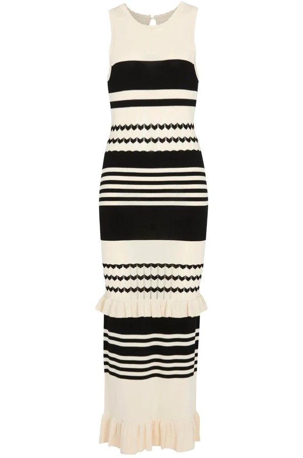 Never Fully Dressed - Mono Knit Luxe Dress