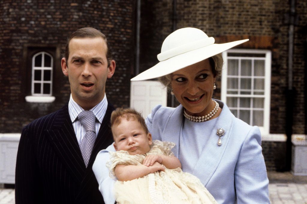 Lord Frederick Windsor's christening