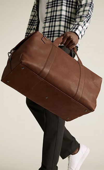 ms brown leather bag