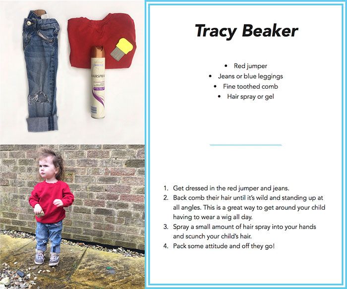tracy beaker costume