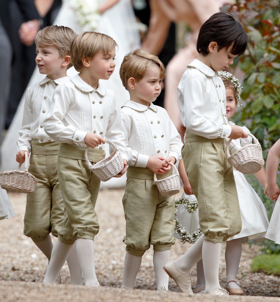 Prince George at Pippa's wedding