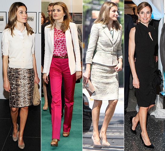 Princess Letizia shows off her stylish fashion sense during US visit ...