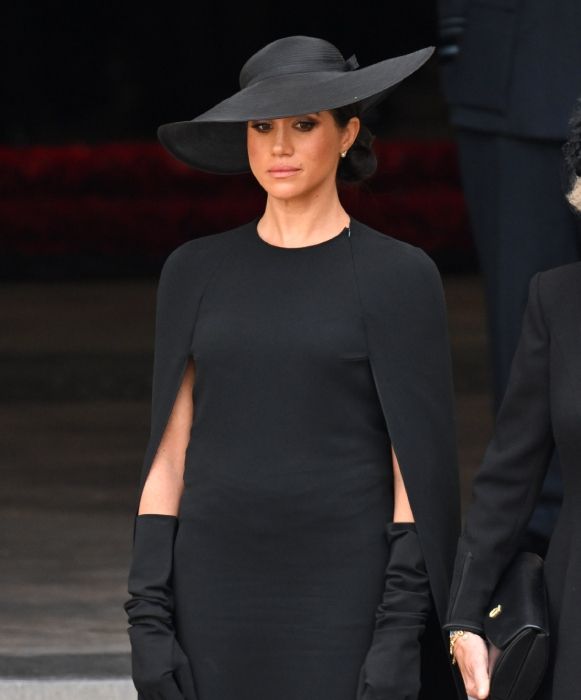 Meghan Markle's most emotional moments at Queen's funeral | HELLO!
