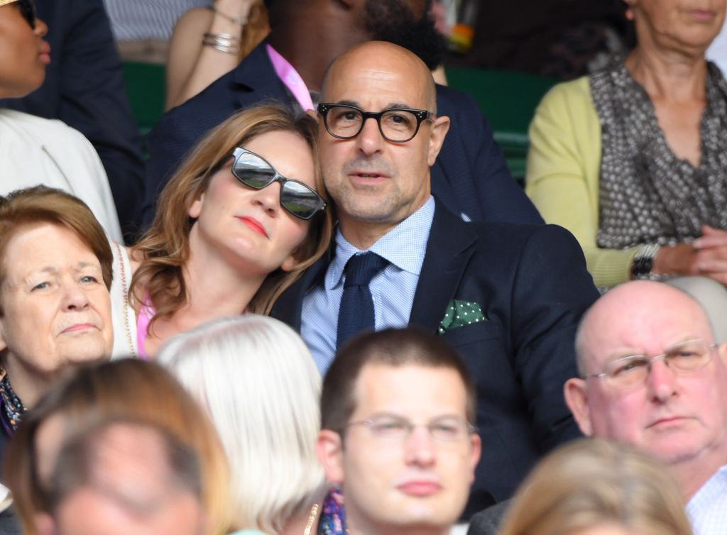 The pair at Wimbledon in 2016