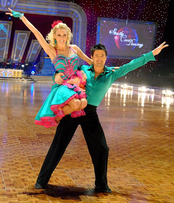Tom Chambers and Camilla Dallerup