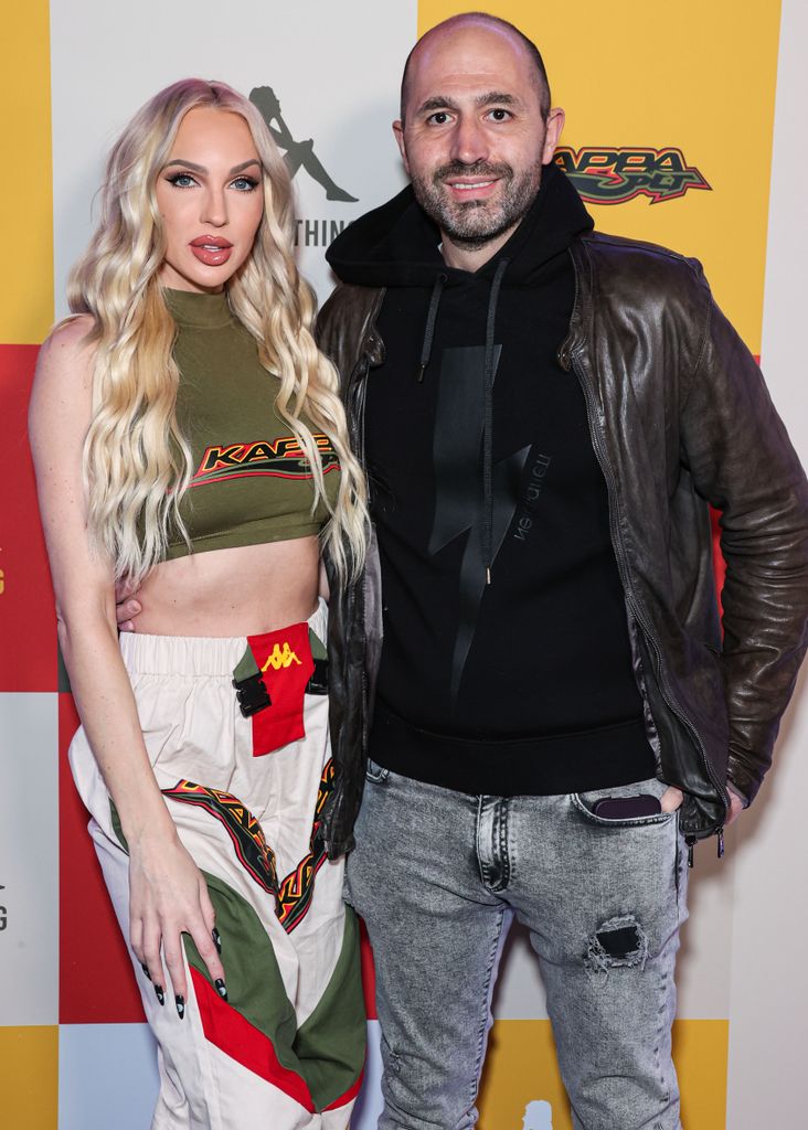Christine and Christian attending a PrettyLittleThing event