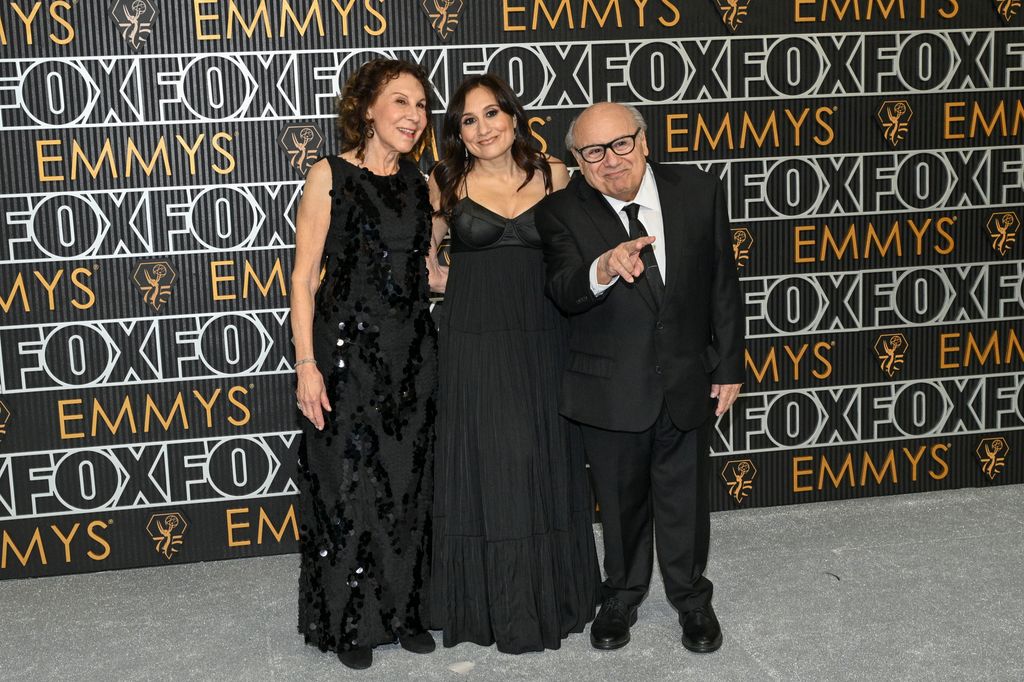 Rhea Perlman and Danny DeVito with daughter Lucy