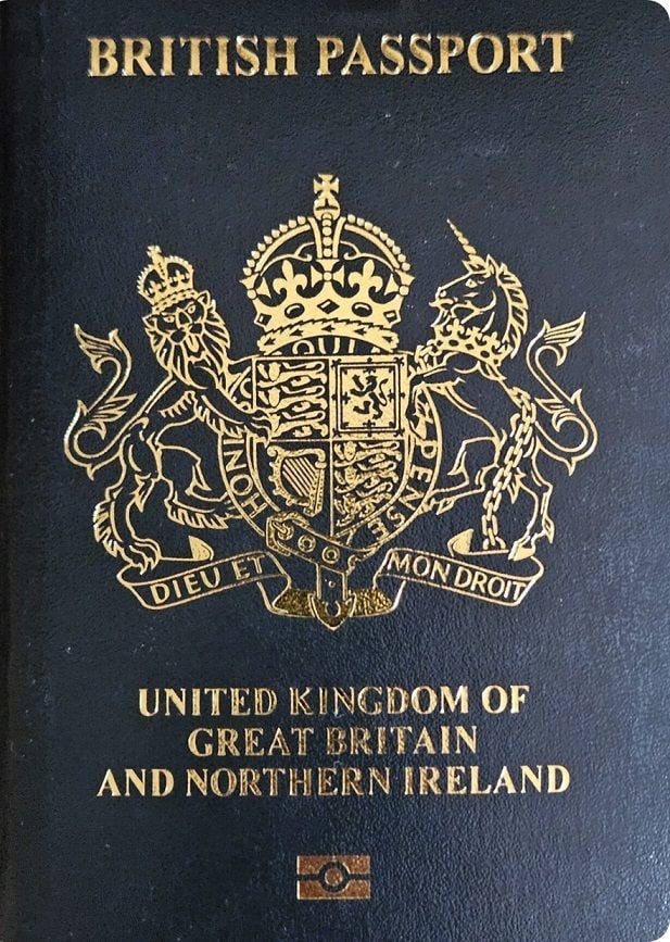 The King's coat of arms will be on the front of all new passports from December, the Home Office has announced. P