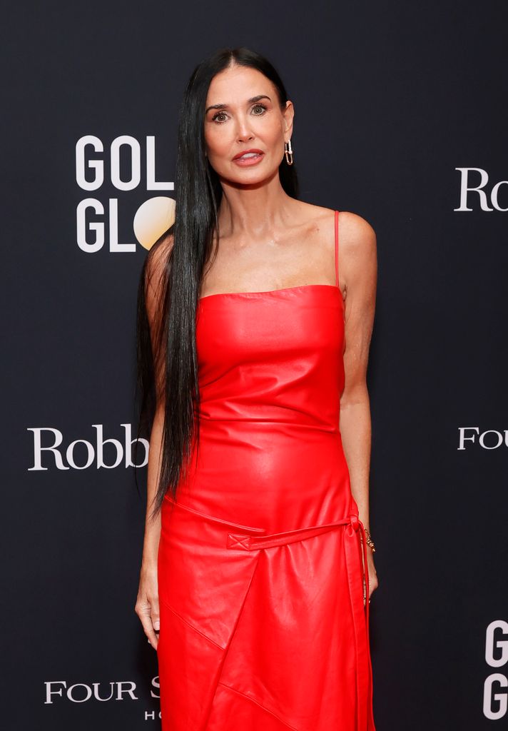 Demi Moore comparece à festa Road to the Golden Globes durante o Festival Internacional de Cinema de Toronto de 2024 no Four Seasons Hotel Toronto em 7 de setembro de 2024 em Toronto, Ontário.