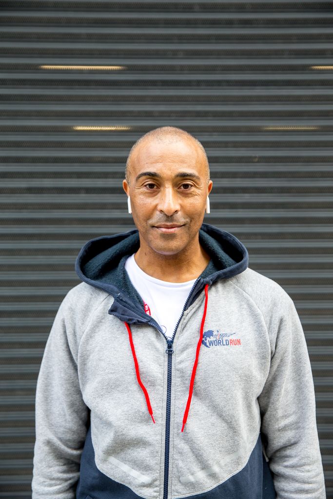 Colin Jackson has advice for people who struggle to work out in winter