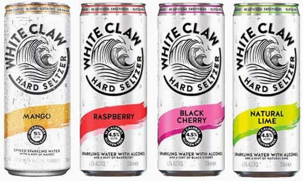 white claw hard seltzer best canned drinks
