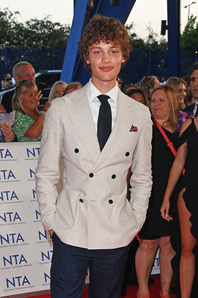 Bobby Brazier at the NTAs