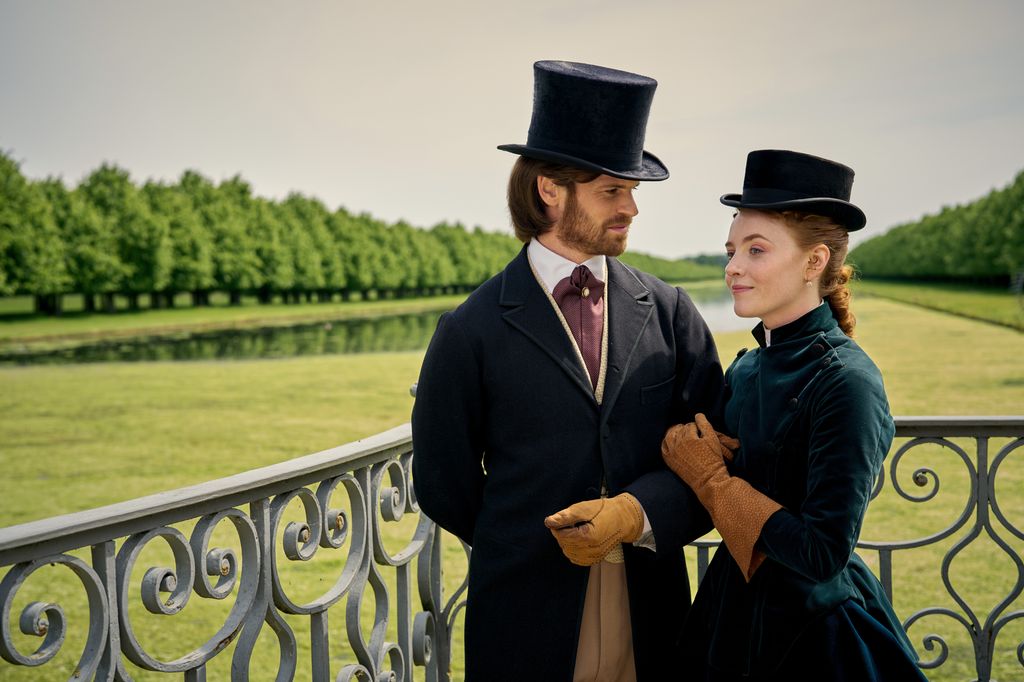 Frederick Trenchard played by Benjamin Wainwright and Clara Trenchard played by Harriet Slater