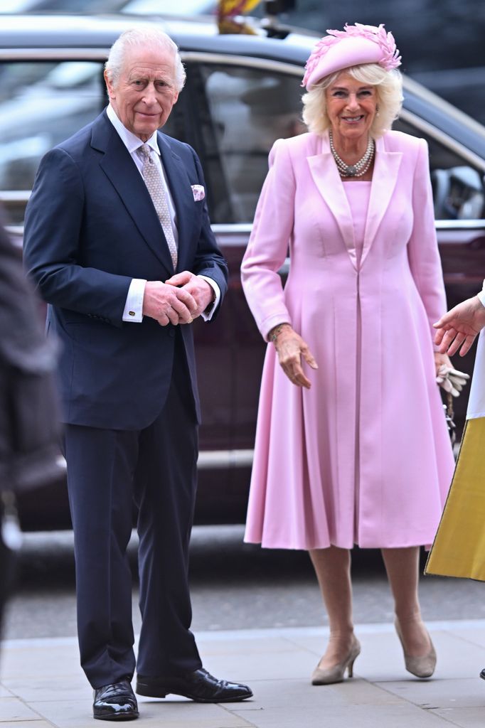 King Charles III and Queen Camilla attend the celebrations for Commonwealth