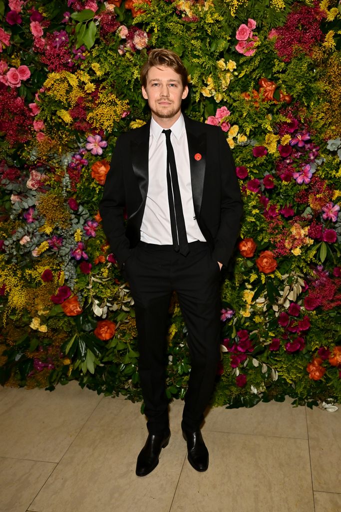 Joe Alwyn attends the British Vogue And Tiffany & Co. Celebrate Fashion And Film Party 2024 at Annabel's on February 18, 2024 in London, England.