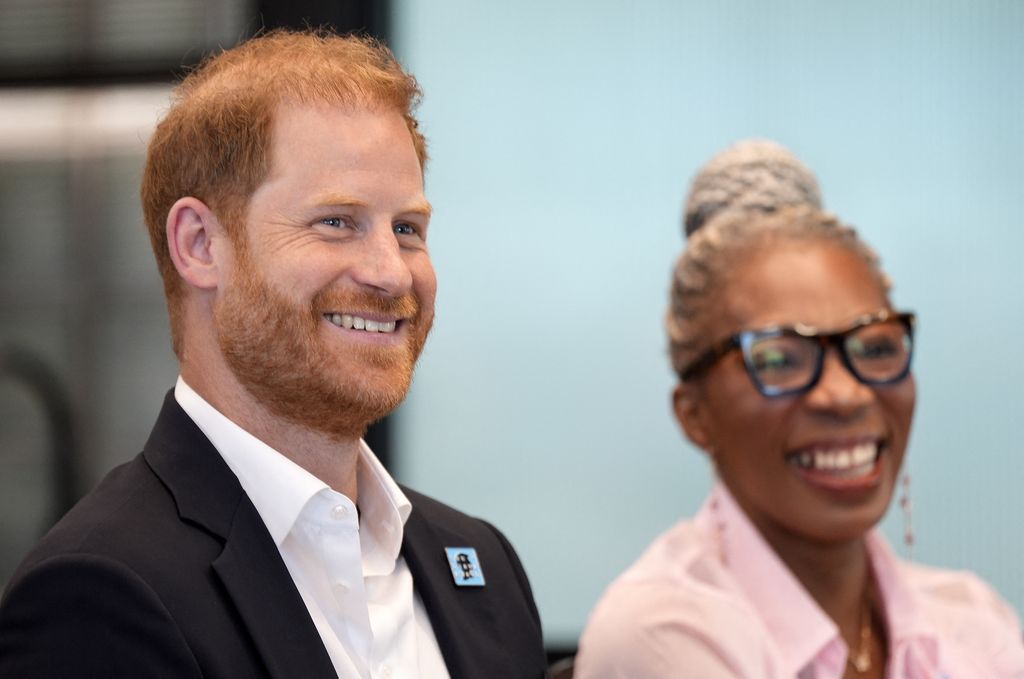 The visit comes just one day after Harry reunited with his father for the first time in months