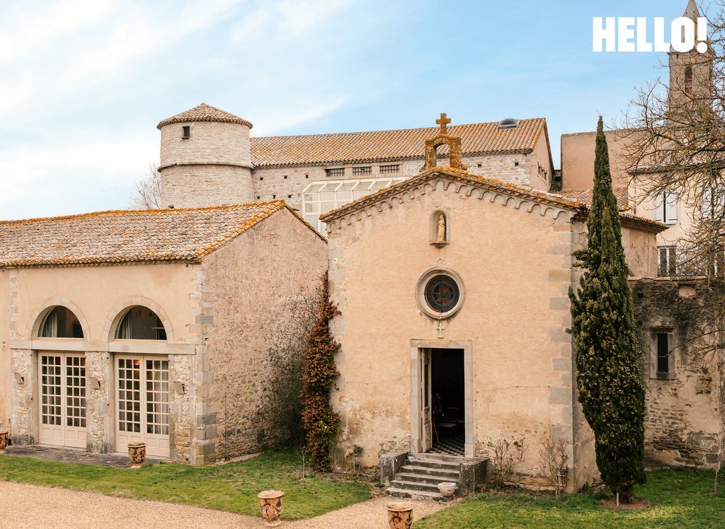 The family chapel outside Château de Pennautier