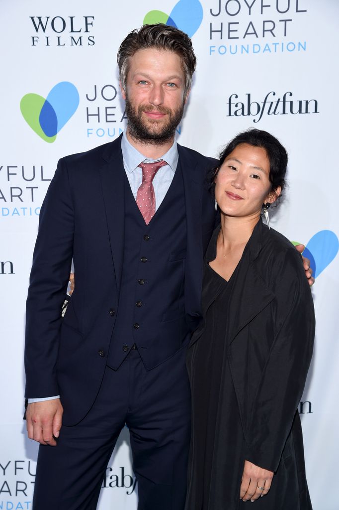 Peter Scanavino and Lisha Bai attend The Joyful Revolution Gala In New York City hosted by Mariska Hargitay's Joyful Heart Foundation  on May 22, 2017 in New York City