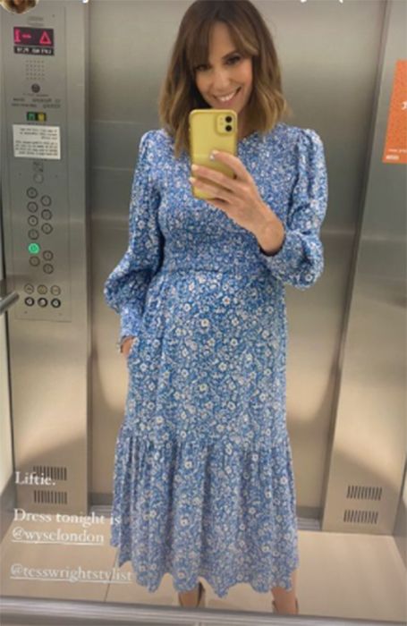 alex jones blue dress instagram