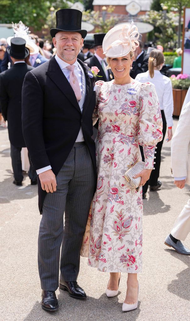 Zara Tindall wowed in pink florals