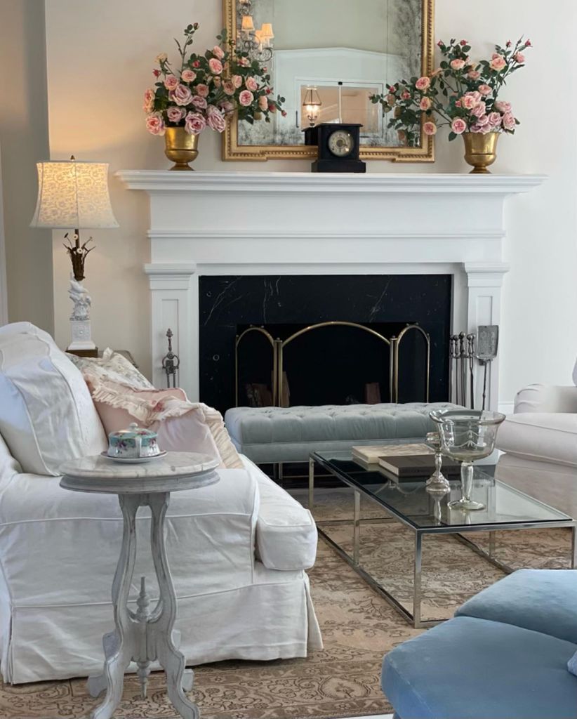 living room with southern charm