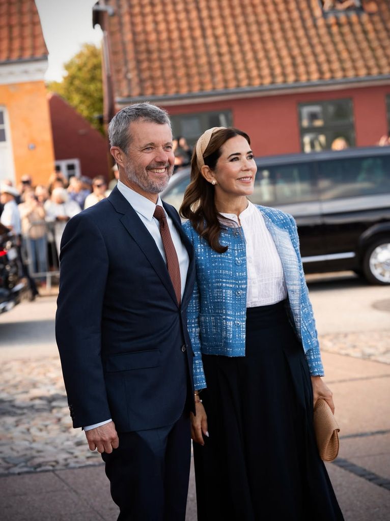 King Frederik and Queen Mary on day one of their cruise around Denmark 